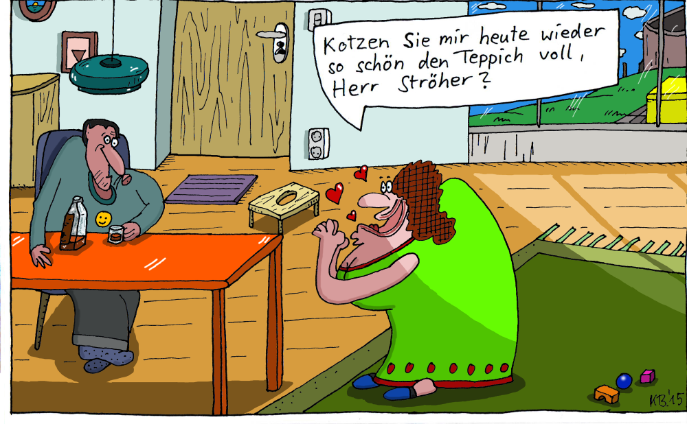 Cartoon: Fußboden 1