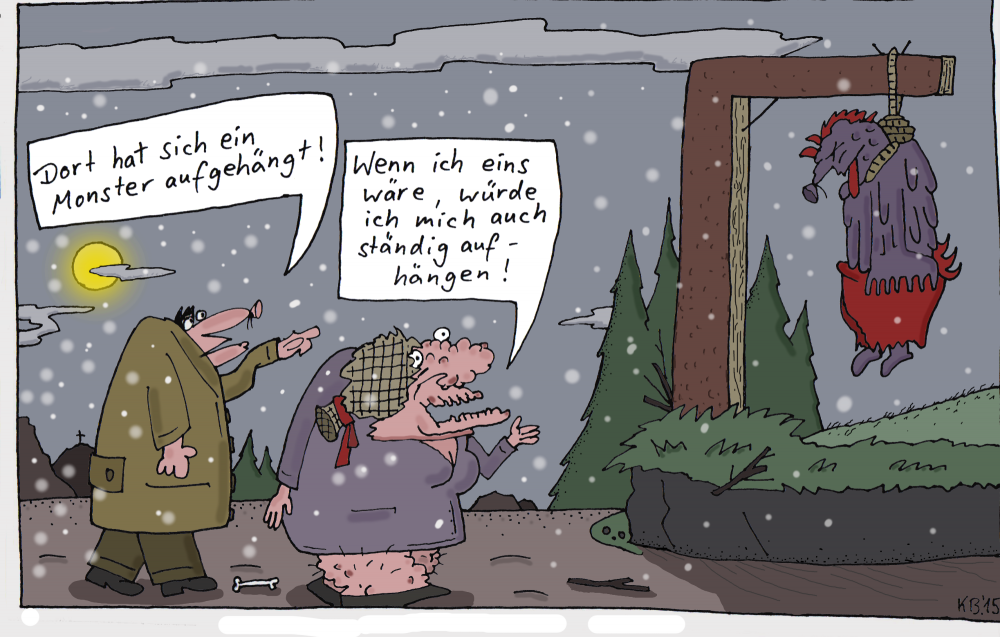 Cartoon: unterwegs 1