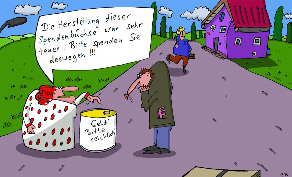 Cartoon: kleine Bitte 1