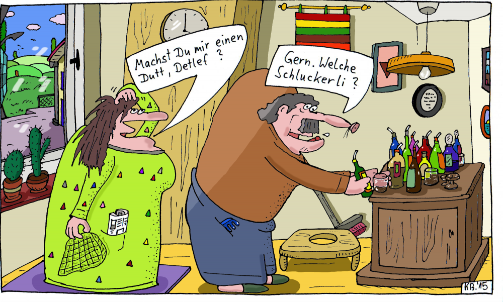 Cartoon: Detlef 1