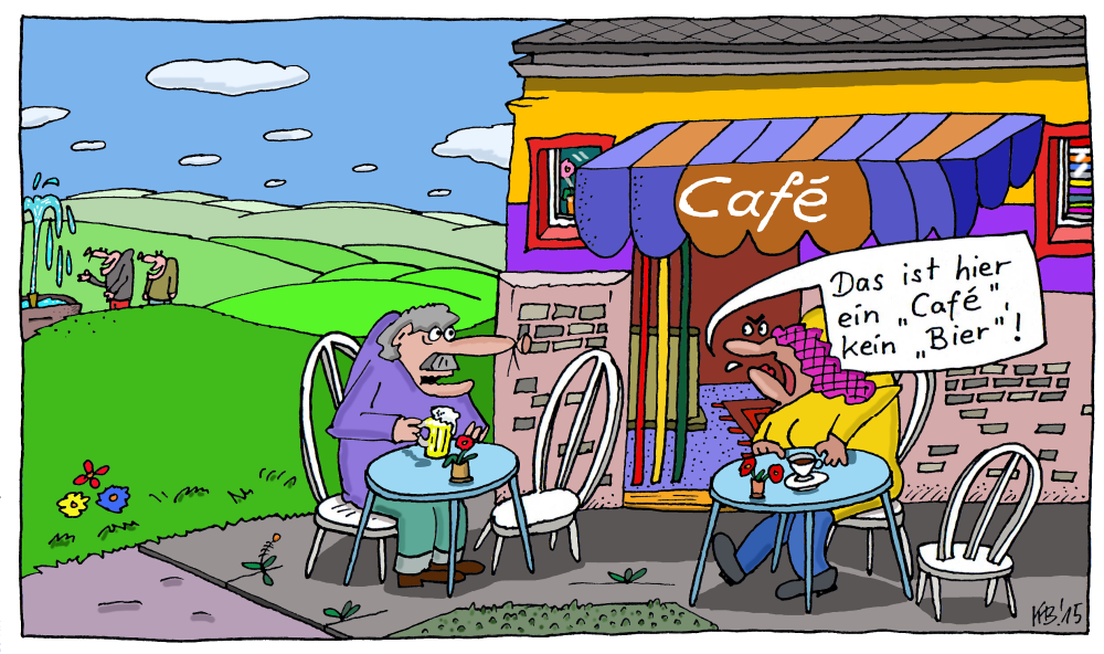 Cartoon: Sonntag nachmittag 1