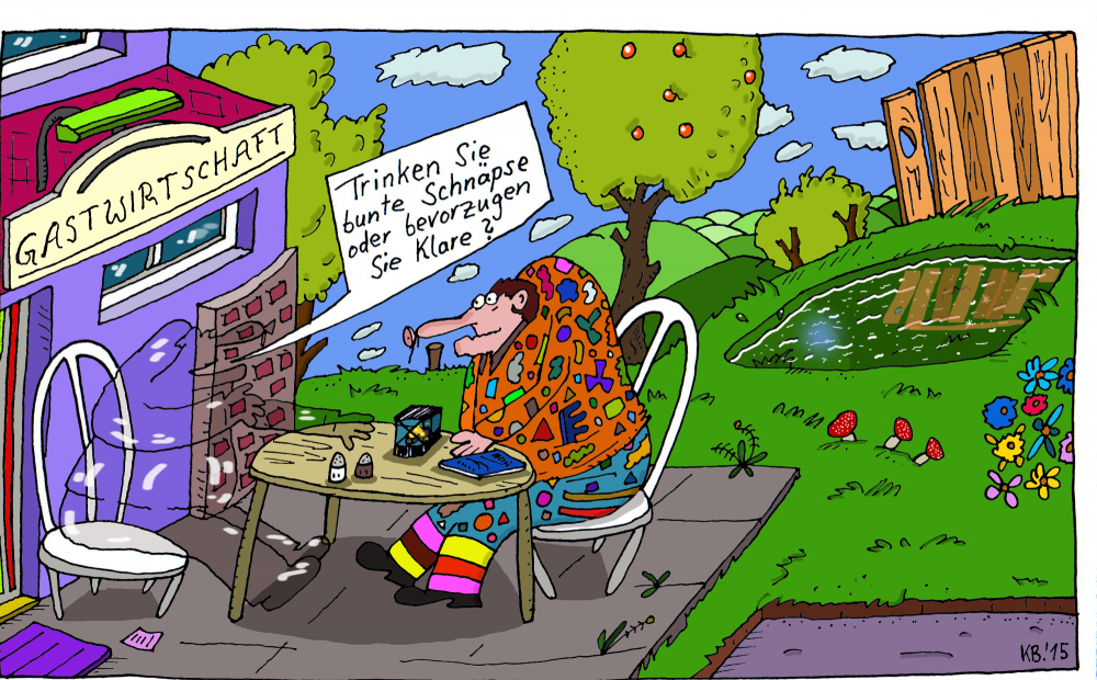 Cartoon: Gastwirtschaft 1