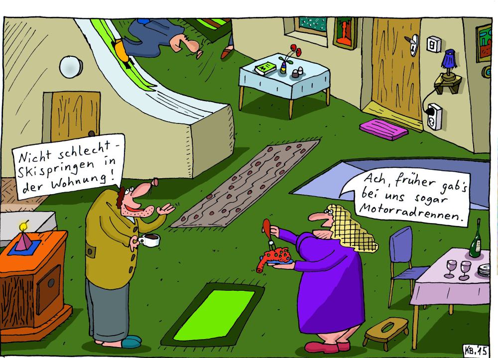 Cartoon: nicht schlecht 1