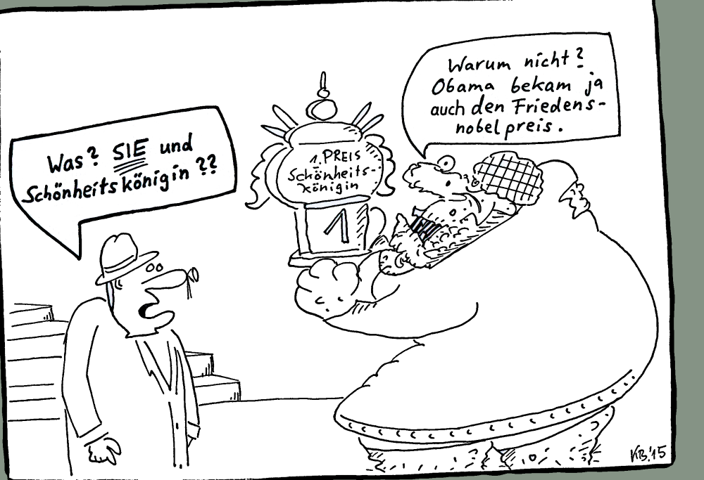 Cartoon: Was? 1