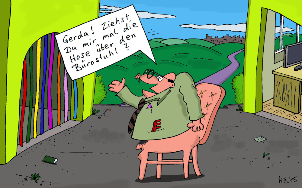 Cartoon: Gerda 1