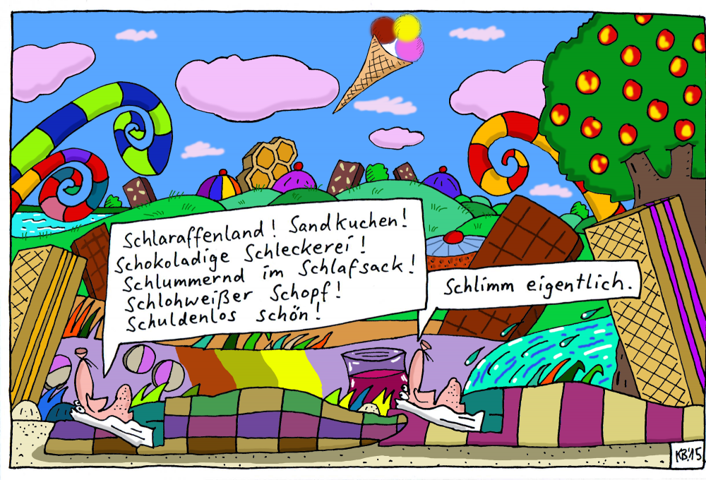 Cartoon: schönes Land 1