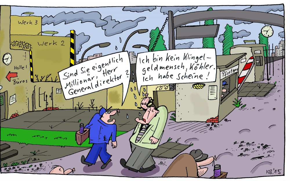 Cartoon: Herr GD 1