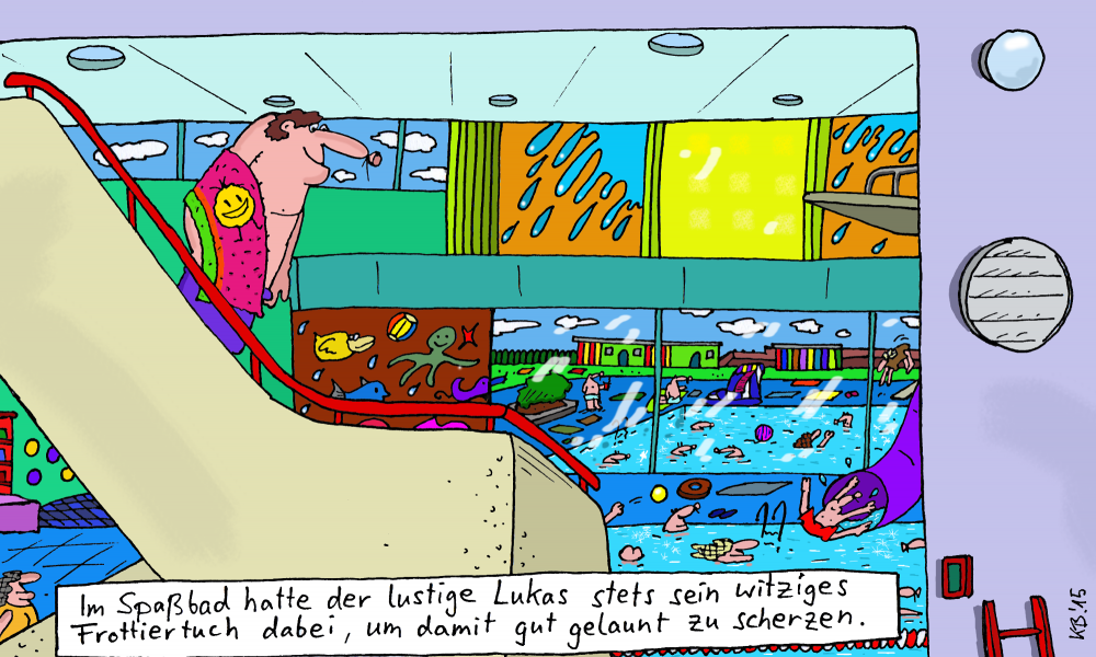 Cartoon: Spaßbad 1