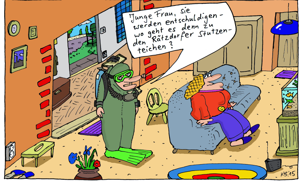 Cartoon: verirrt 1