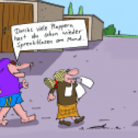 zu viel