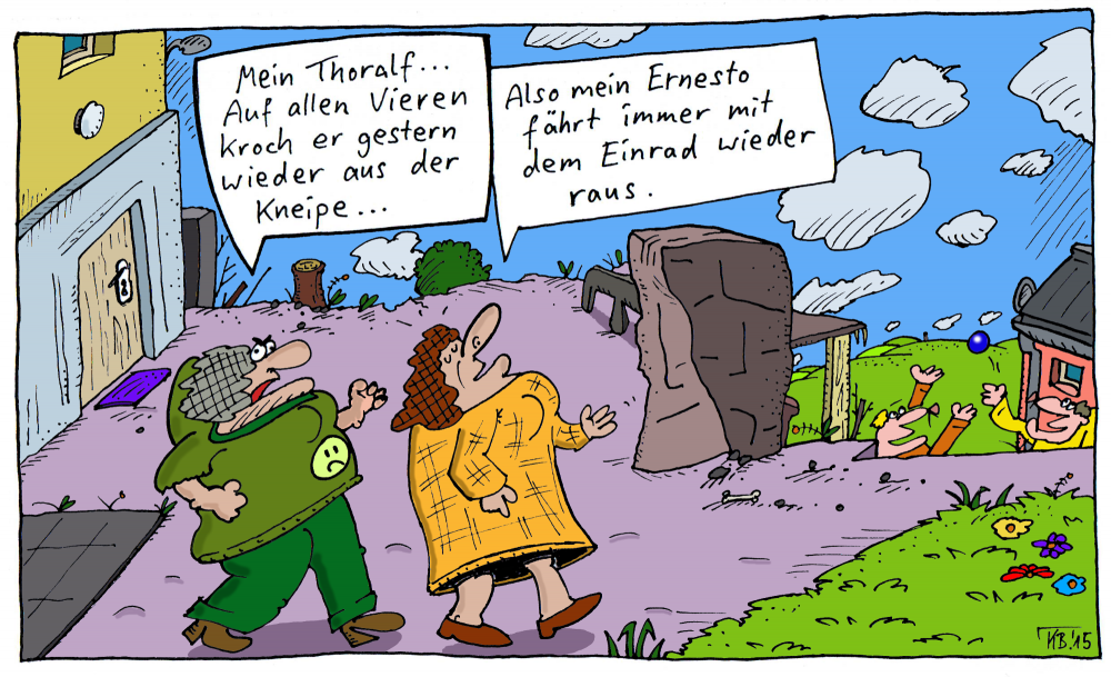 Cartoon: Thoralf 1