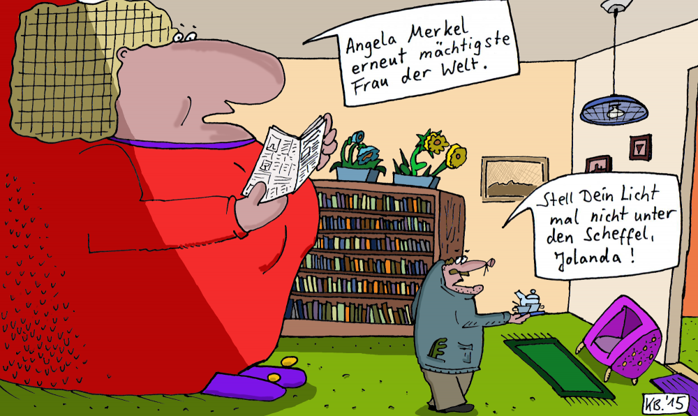 Cartoon: Zeitung 1