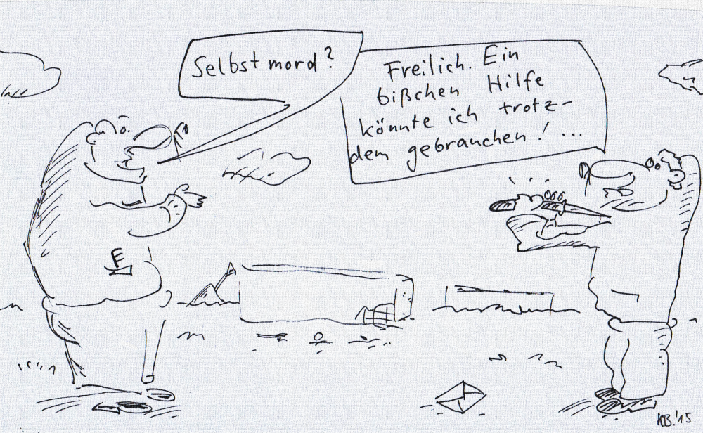Cartoon: Frage 1