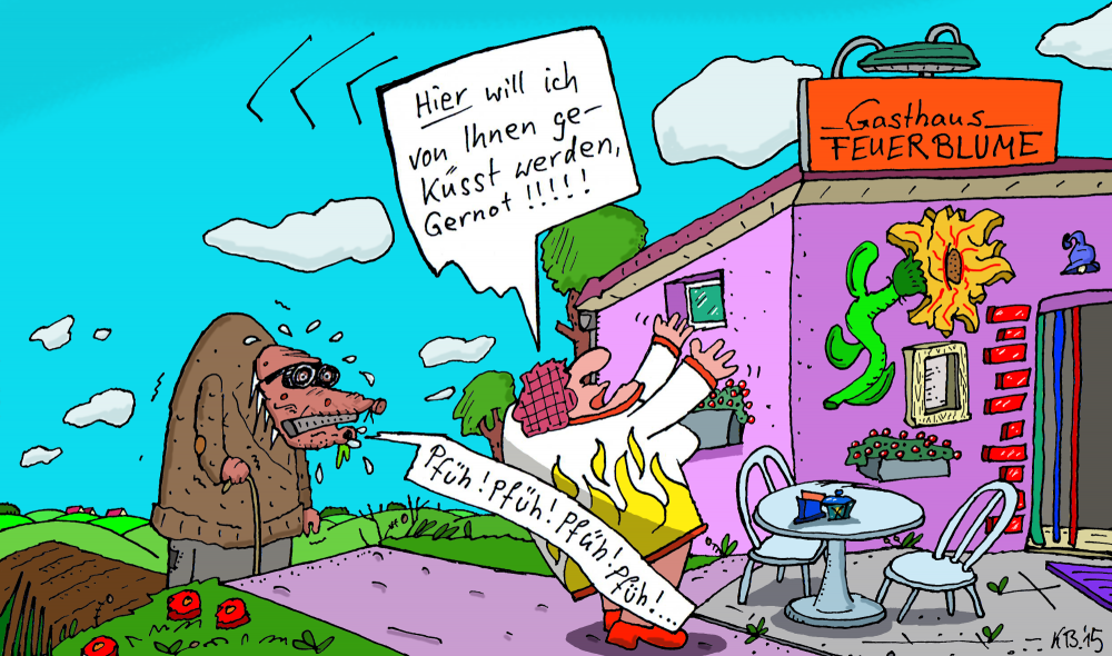 Cartoon: Ausflug 1