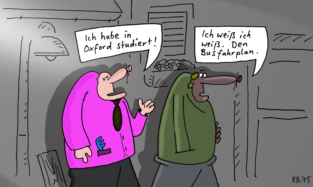 Cartoon: Studiosi 1
