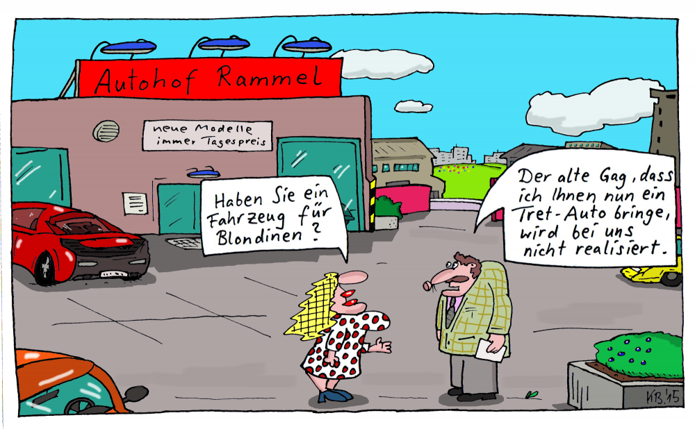 Cartoon: Rammel 1