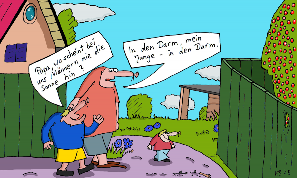 Cartoon: Papa 1