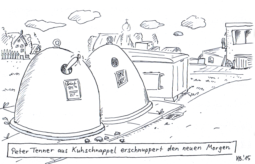 Cartoon: Stille 1