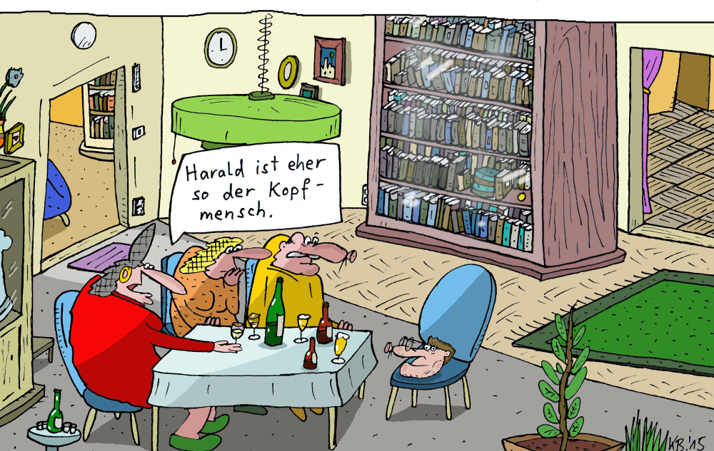 Cartoon: Harald 1