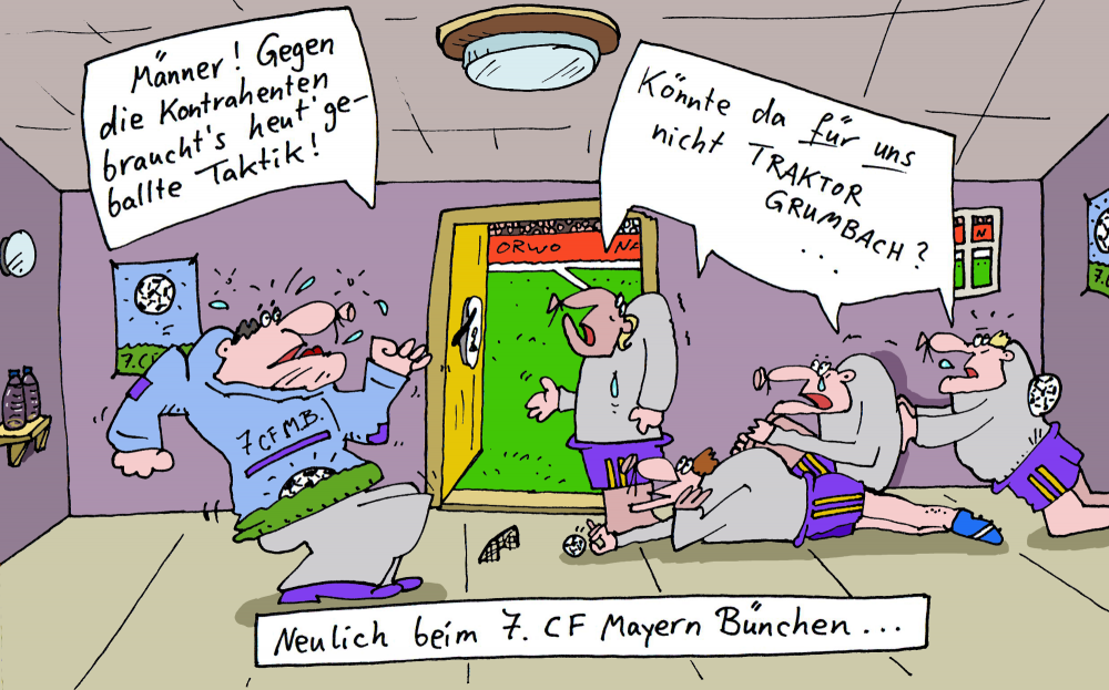 Cartoon: Ballsport 1