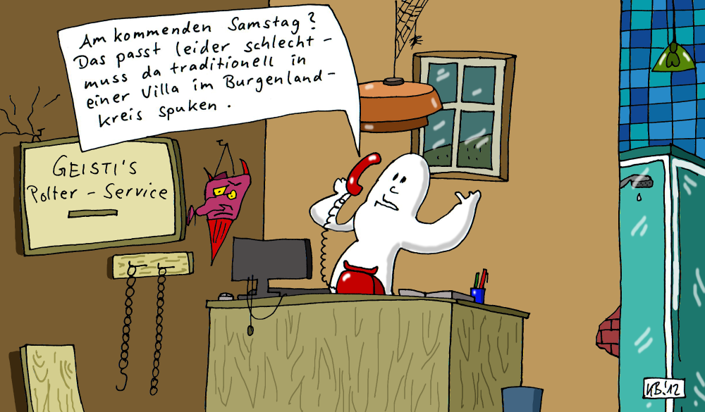 Cartoon: Geisti 1