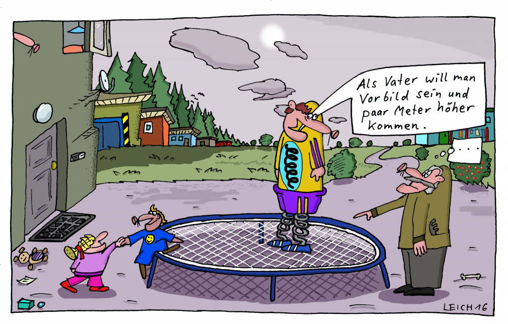 Cartoon: Vorbild 1