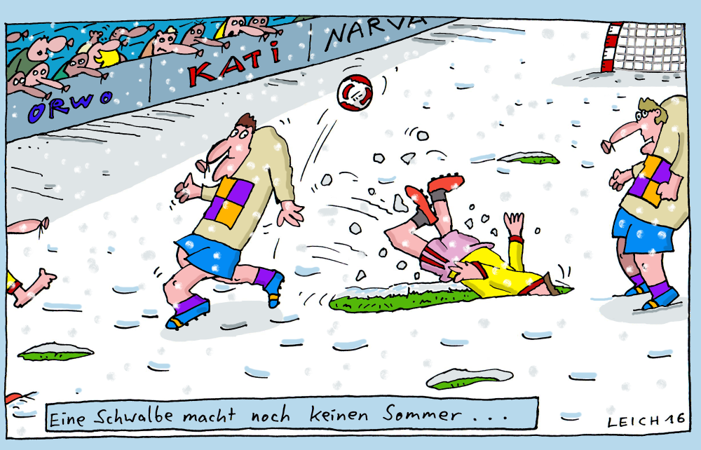 Cartoon: Fußball 1