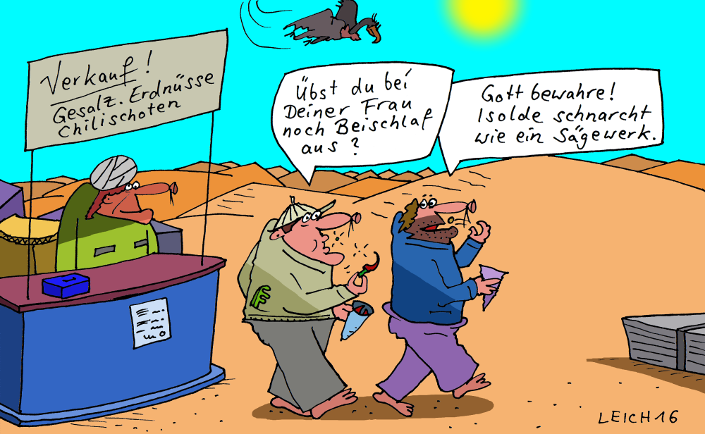 Cartoon: Ausübung 1