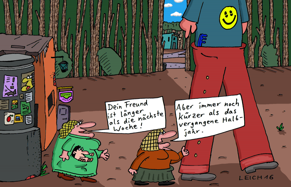 Cartoon: Freund 1
