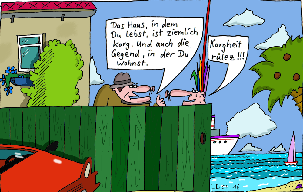 Cartoon: Haus 1
