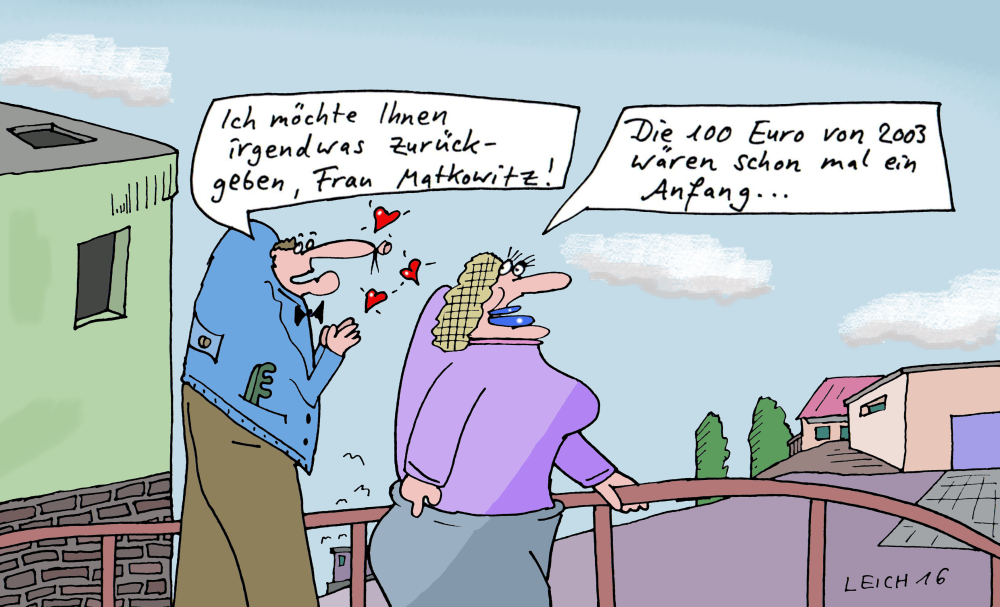 Cartoon: ich möchte 1