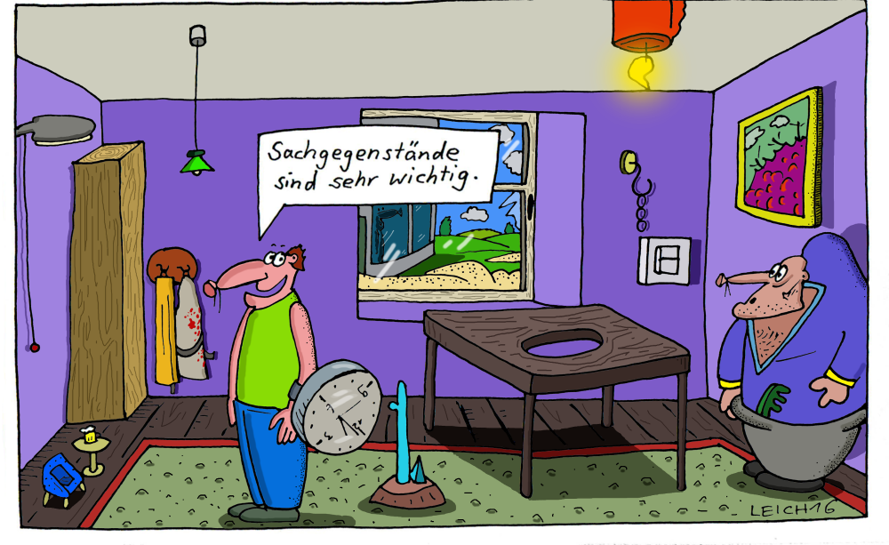 Cartoon: wichtig 1