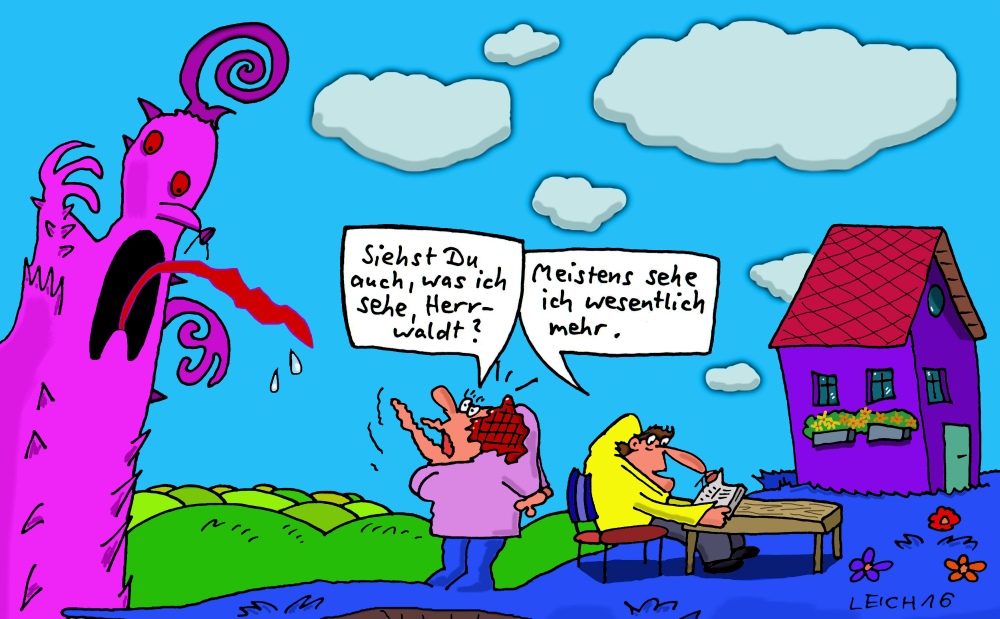 Cartoon: Herrwaldt 1