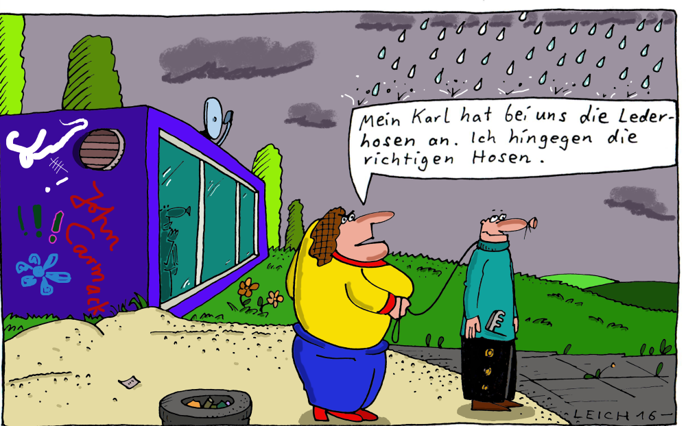 Cartoon: Der harte Kerl Karl 1