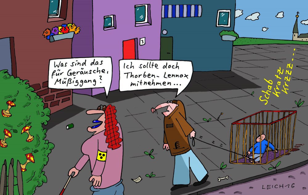 Cartoon: Unterwegs 1