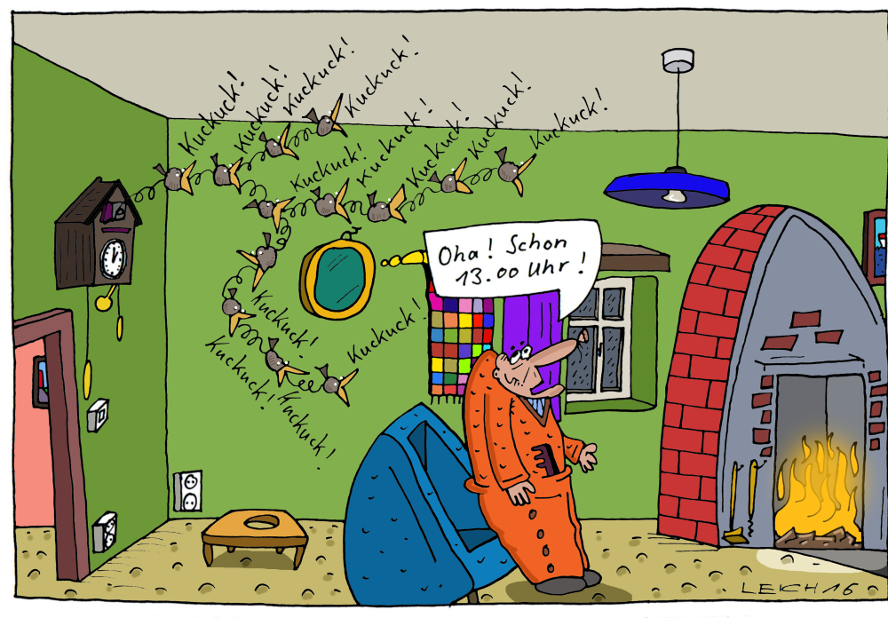 Cartoon: Oha! 1