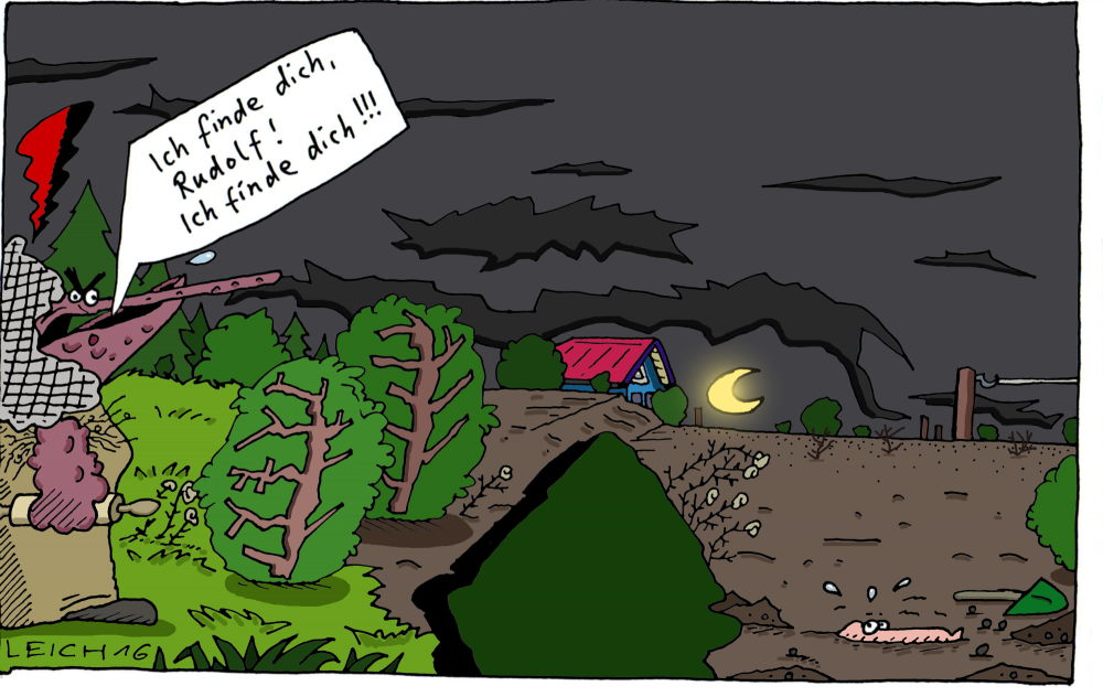 Cartoon: im Erdreich 1