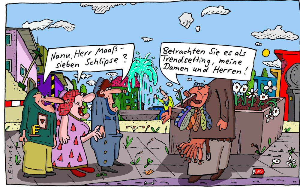 Cartoon: Herr Maaß 1