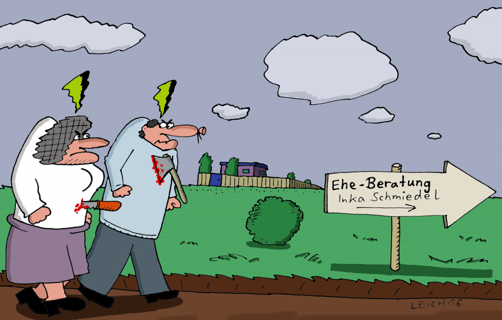 Cartoon: nötiger Schritt 1