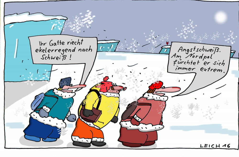 Cartoon: riechend 1