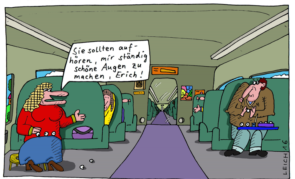 Cartoon: Erich 1
