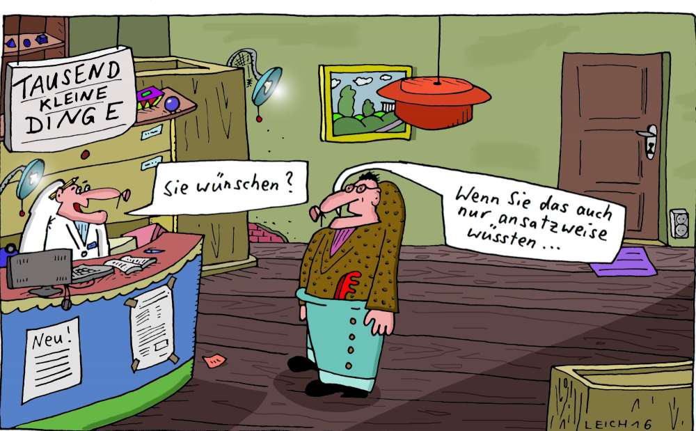 Cartoon: TAUSEND KLEINE DINGE 1