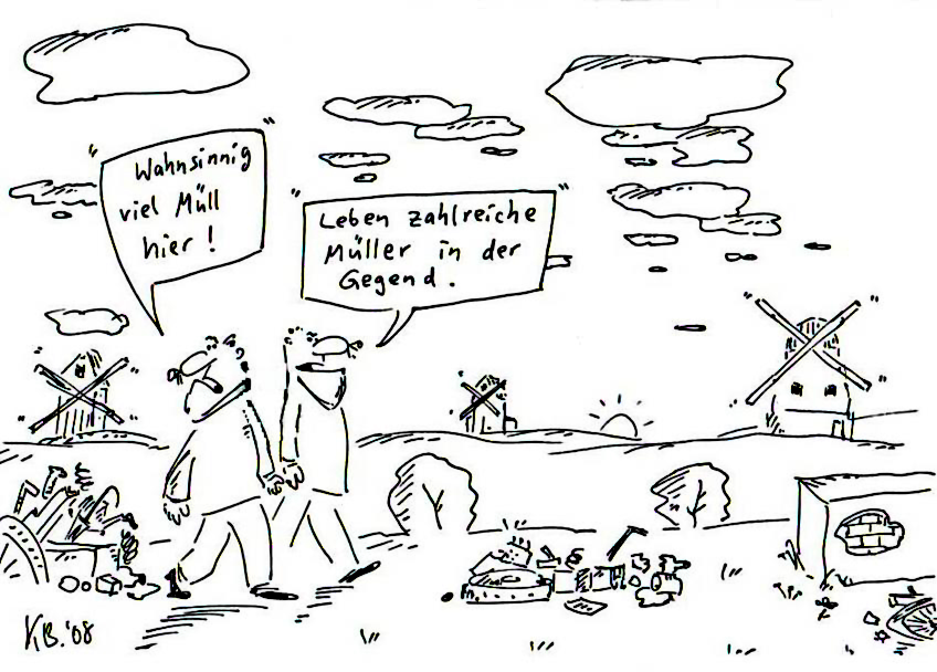 Cartoon: Mal wieder alte Sachen 2