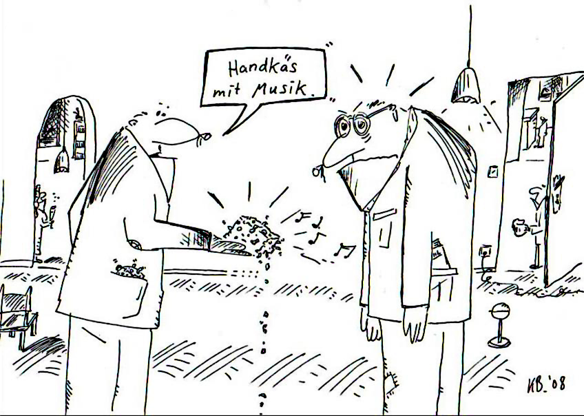 Cartoon: Zeit für alte Zeichnungen. 2
