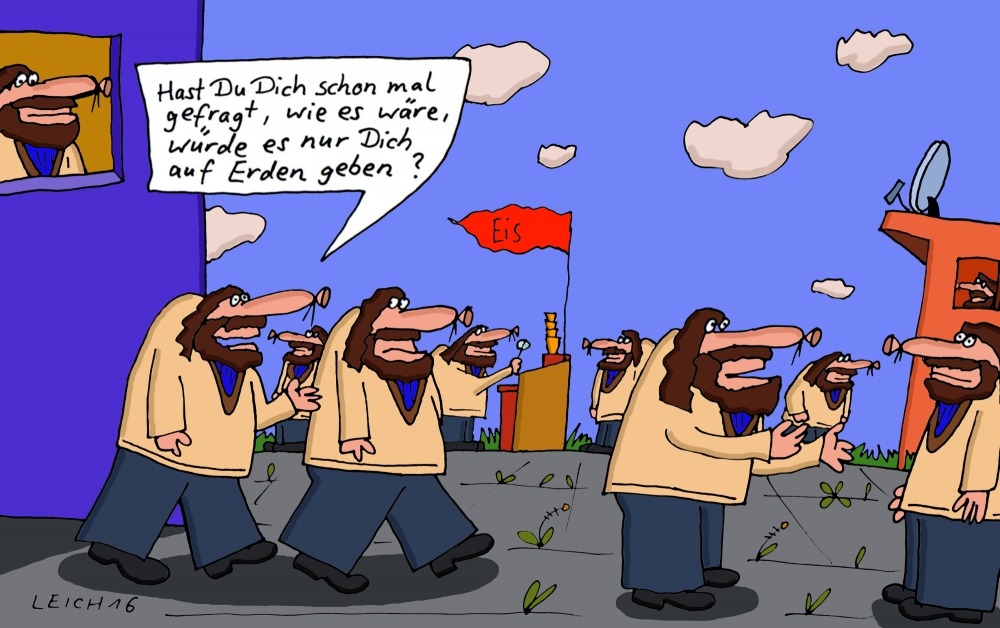 Cartoon: gefragt 1