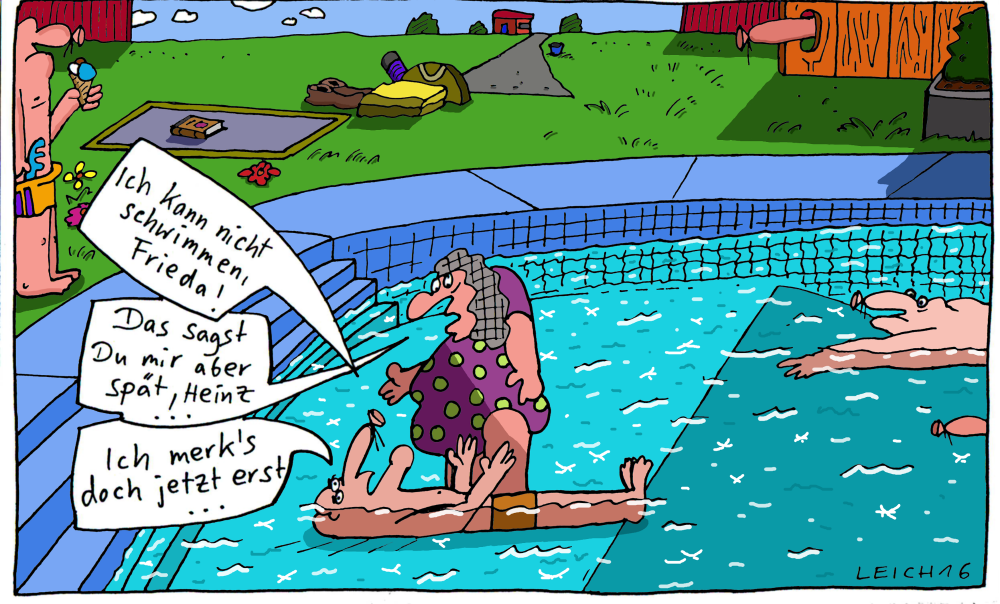 Cartoon: Frieda 1