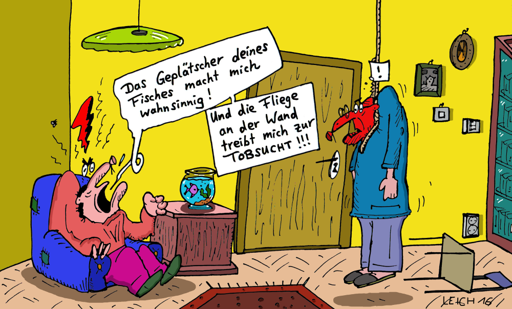 Cartoon: Fly on the wall 1