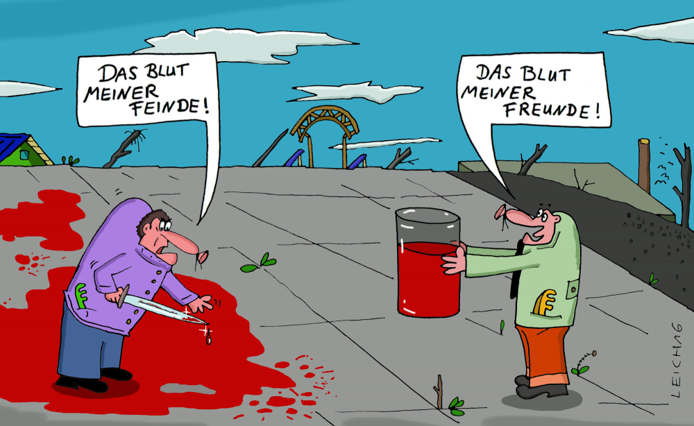 Cartoon: Hochebene 1