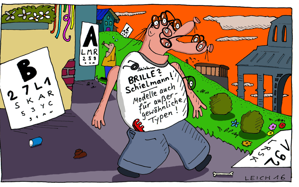 Cartoon: Sehhilfe 1
