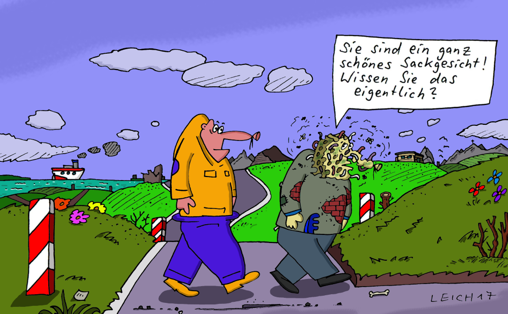 Cartoon: ganz schön 1